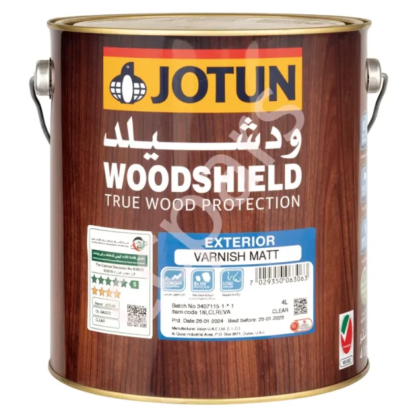 رنگ وودشیلد Varnish